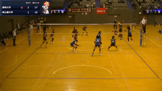 関東大学バレーボール連盟 女子1部春季リーグ戦 Aコート【見逃し配信】