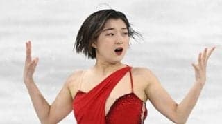 坂本花織「ロシアの選手が帰ってきても堂々と表彰台に立てるように」　今季最後の演技は悔しいミスも「プラスになる」
