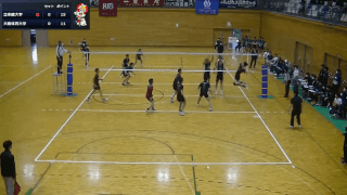 関西大学バレーボール連盟 男子1部春季リーグ戦 Bコート【見逃し配信】