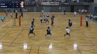 関東大学バレーボール連盟 男子1部春季リーグ戦 Bコート【見逃し配信】