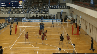 関西大学バレーボール連盟 男子1部春季リーグ戦 Bコート【見逃し配信】