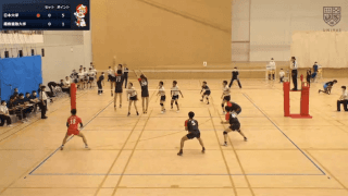 関東大学バレーボール連盟 男子1部春季リーグ戦 Aコート【見逃し配信】