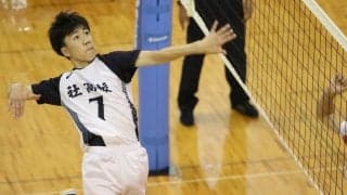 エースは石川祐希のフォームを日々研究 新人大会優勝の社は悔しい3位【インターハイ兵庫予選（男子）】