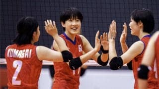 U19女子日本代表　世界U19選手権準々決勝でタイにフルセットで勝利