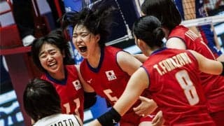 日本はフルセットでセルビアを下す　世界U21女子選手権2次ラウンド