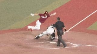 忍者ジャンプ、捕球フェイク、爆肩レーザー… 野球センスはイチロー級　“パ・リーグNo.1センター”の呼び声も 楽天・辰己がスゴすぎる神プレー連発