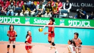 山田二千華がサービスエース4本　女子日本代表はブルガリアをストレートで下し4連勝