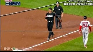 味方の好守に藤浪晋太郎ホッ 「あぶねー」ピンチを切り抜けた瞬間、本人もファンも胸を撫で下ろす