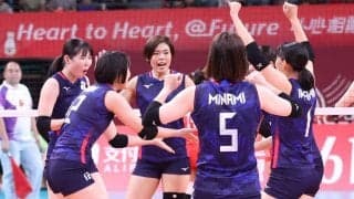 アジア競技大会　女子日本代表はチャイニーズタイペイを下し4連勝