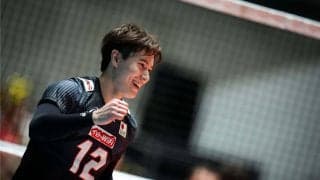 “ひき肉ポーズ”の髙橋藍は3連勝にも「もっともっと強い日本を見せられるように」【FIVBパリ五輪予選/ワールドカップバレー2023男子大会セルビア戦コメント】