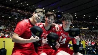 石川祐希&西田有志&髙橋 藍 パリオリンピック出場の喜びの声「ここで勝つために人生を懸けてやってきた」