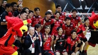 VリーグはV1男子が開幕　サントリーと日鉄堺BZが連勝スタート
