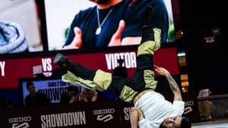 新たなコンセプトのバトルに世界トップレベルのBBOYが挑戦！「Seiko 5 Sports Showdown」