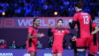 サントリーはミナスにフルセットの末に敗れ3位決定戦へ　男子世界クラブ選手権