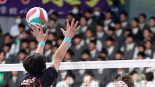 春高バレー　高岡第一、接戦で地震被災地に勇気　エース森田「元気を与えるようなプレーがしたかった」