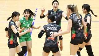 VリーグV1女子　JTが15連勝でV・ファイナルステージ進出決定