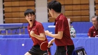 全日学が開幕　濵田・徳田組が16強入りを果たした
