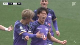 大橋祐紀、衝撃2発で広島デビュー！今季オープニングマッチ、2万7千人超のホームで浦和に完封勝利