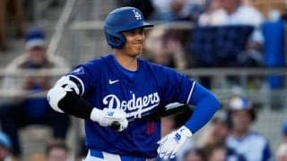 大谷翔平、古巣・エ軍相手にオープン戦初の無安打2三振 チームも見せ場なく完封負け 
