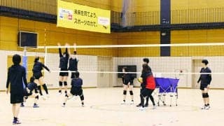 デフバレーボール女子日本代表が味の素NTCで合宿を実施