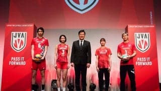 JVAがエンブレムを刷新し新スローガンと中長期経営計画を発表  西田「シンプルでかつわかりやすい」