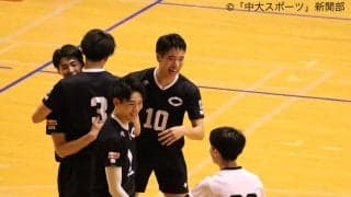 「勝ちにこだわって」激闘の末フルセットを制す─春季関東大学バレーボールリーグ戦　対筑波大