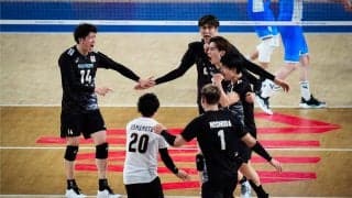 男子日本代表　スロベニアに快勝しVNL福岡大会は3勝1敗で終了