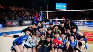 女子日本代表　オリンピック出場決定後の初戦でセルビアに勝利