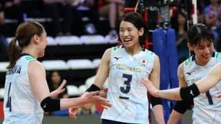 バレー女子日本、3大会ぶりのベスト4進出！ 中国相手にストレート勝ちを収める【ネーションズリーグ準々決勝】