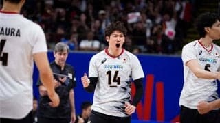 石川主将が33得点　男子日本代表が東京五輪金メダルのフランスに逆転勝利