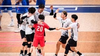 男子日本代表　スロベニアにストレートで勝利しVNL初の決勝進出