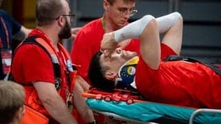 五輪目前でアクシデント　高橋健太郎が負傷退場「大事に至らないことを祈る」ポーランドとの強化試合は勝利【男子バレー】