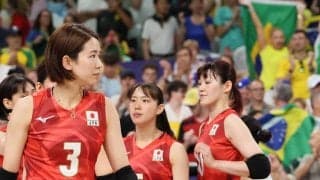 パリオリンピック女子バレー ブラジル戦完敗の現場で古賀紗理那は感情を抑えるように語った