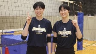 金蘭会高 大森咲愛＆西村美波対談（前編） 大会前の不振＆ケガを乗り越えて夏の頂点へ