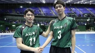 三宅綜大（駿台学園高）×岩本純弥（高川学園高）「最初で最後の幸せなタッグ」【月刊バレーボール2024年4月号バックナンバー　ドリームマッチ対談】