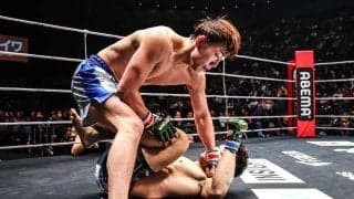 【RIZIN】朝倉未来軍、連勝　BD安井飛馬が完勝でプロ3連勝、驚異の“テイクダウン能力”で黒薔薇くんを圧倒