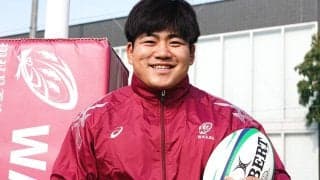 ラグビー日本代表候補の早稲田大・佐藤健次が夢見る「荒ぶる」合唱　目標まであと１勝