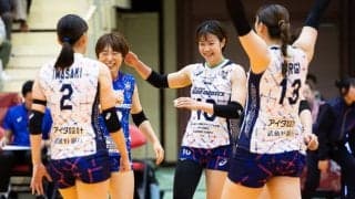 【バレー】大阪MVがホームで勝利し、首位をキープ。埼玉上尾など4チームがアウェーで勝利　SV女子