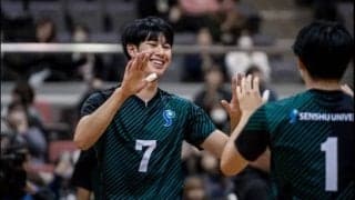 【バレー】大阪B　甲斐優斗（専修大）が特別指定選手として加入「チームに貢献できるよう全力を尽くす」　SV男子