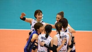 SVリーグ女子　埼玉上尾が姫路に連勝し3位に浮上