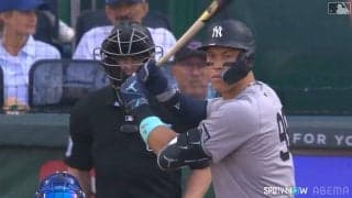 「軽ーく振ってるが…」ジャッジ、大谷翔平を突き放す24号は143m超特大弾！現地＆ファン騒然「MVP確定」