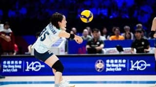 女子日本代表がVNL2025第2週大会のメンバーを変更　福留慧美に代えてタイ戦出場の西崎愛菜を登録