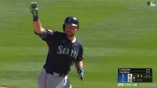大谷でもジャッジでもないんかい！マリナーズの捕手が30号一番乗り 到達速度にMLB公式Xも“頭爆発”「6月21日です」の強調も