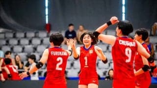 U19女子日本代表　7-8位決定戦はブラジルにストレート勝ち　世界選手権を7位で終了
