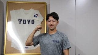 [硬式野球]　新入生企画⑤熊谷俊乃介捕手