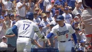 「恐れ入りました」大谷翔平の圧巻37号弾で捉えた“神光景” フリーマンの“動き”に合わせ実況が言葉を添える
