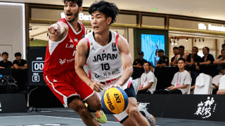 FIBA3x3ユース・ネーションズリーグ2025アジアSTOP3…男子日本代表が準優勝、初の表彰台に