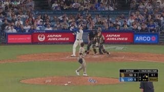 大谷翔平vs松井裕樹は意外な幕切れに…“味方が邪魔”であわやの場面も 明暗別れた好プレーの瞬間