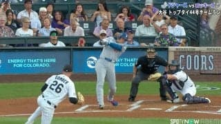 大谷翔平、186キロ“爆速ホームラン”に「打球早すぎやろ」「ミサイルやん」驚愕の打球速度にファン騒然