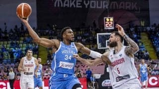 ユーロバスケットで歴代2位…ヤニス・アデトクンボが8戦連続で25得点以上を記録